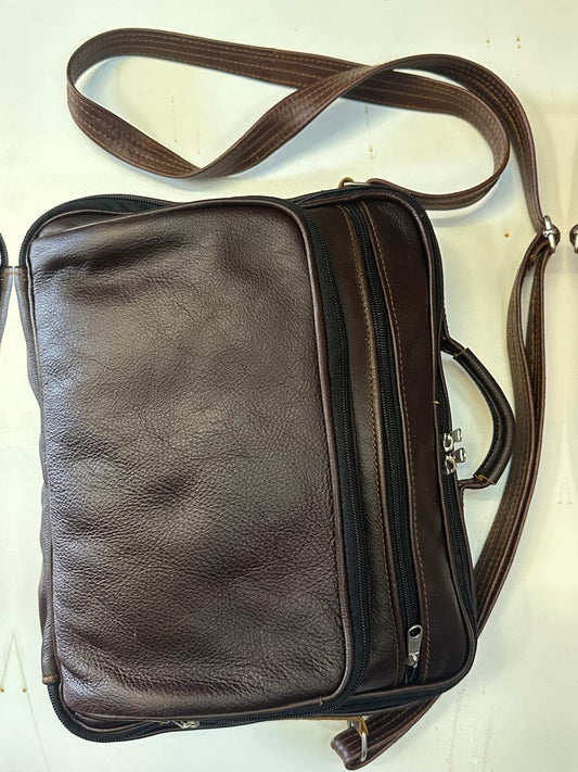 Lap top leather bag